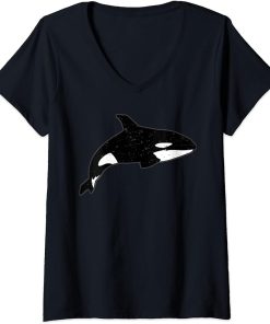 Womens Orcas Tshirt V-Neck T-Shirt